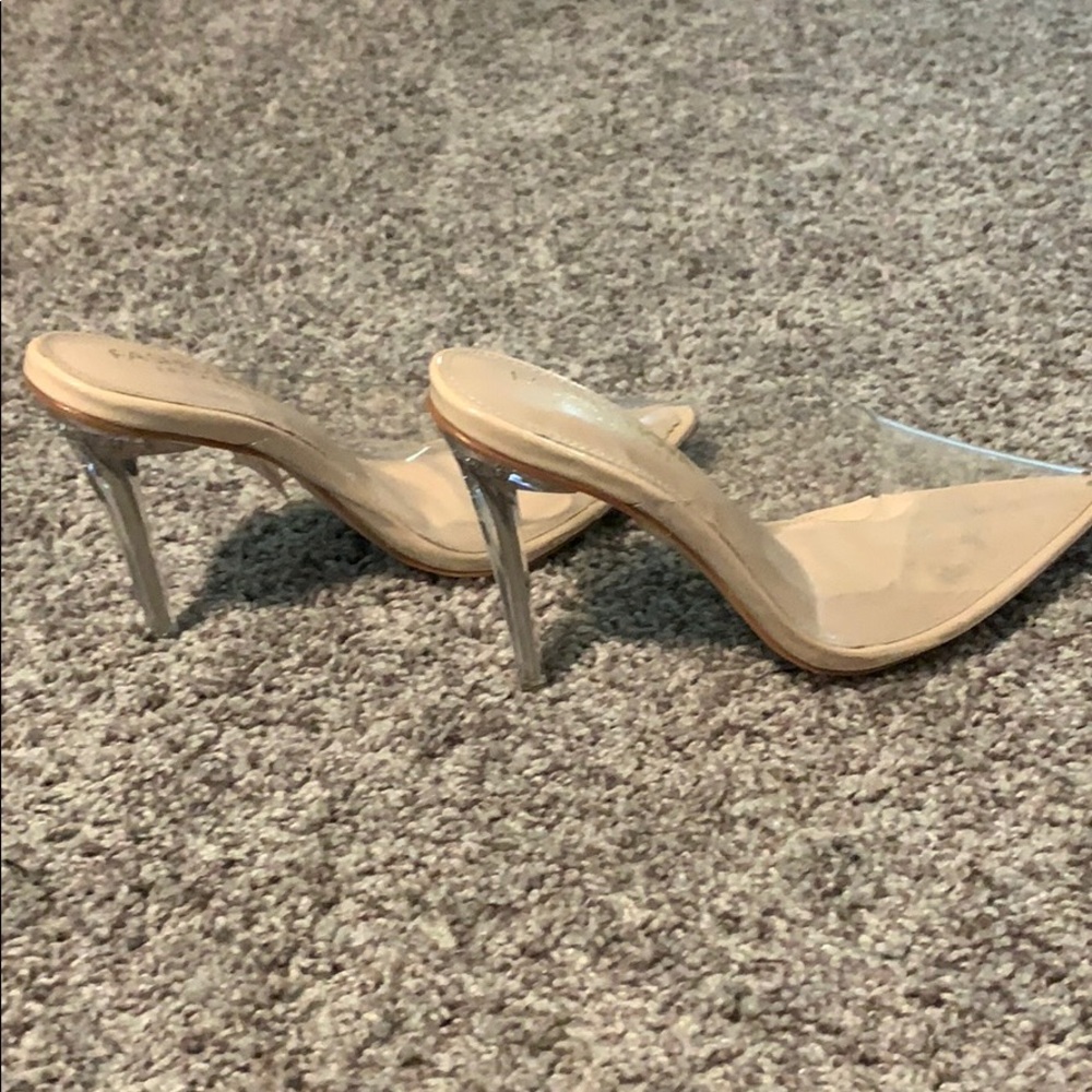 Clear shoes